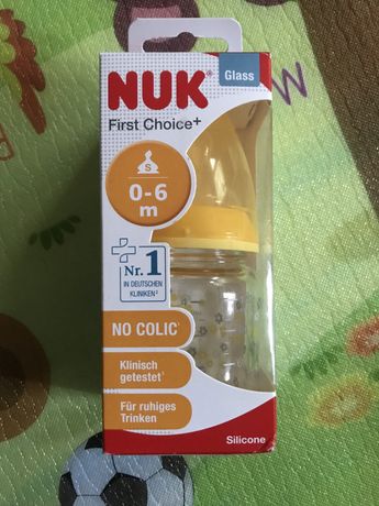 Новая бутылочка NUK 120 ml