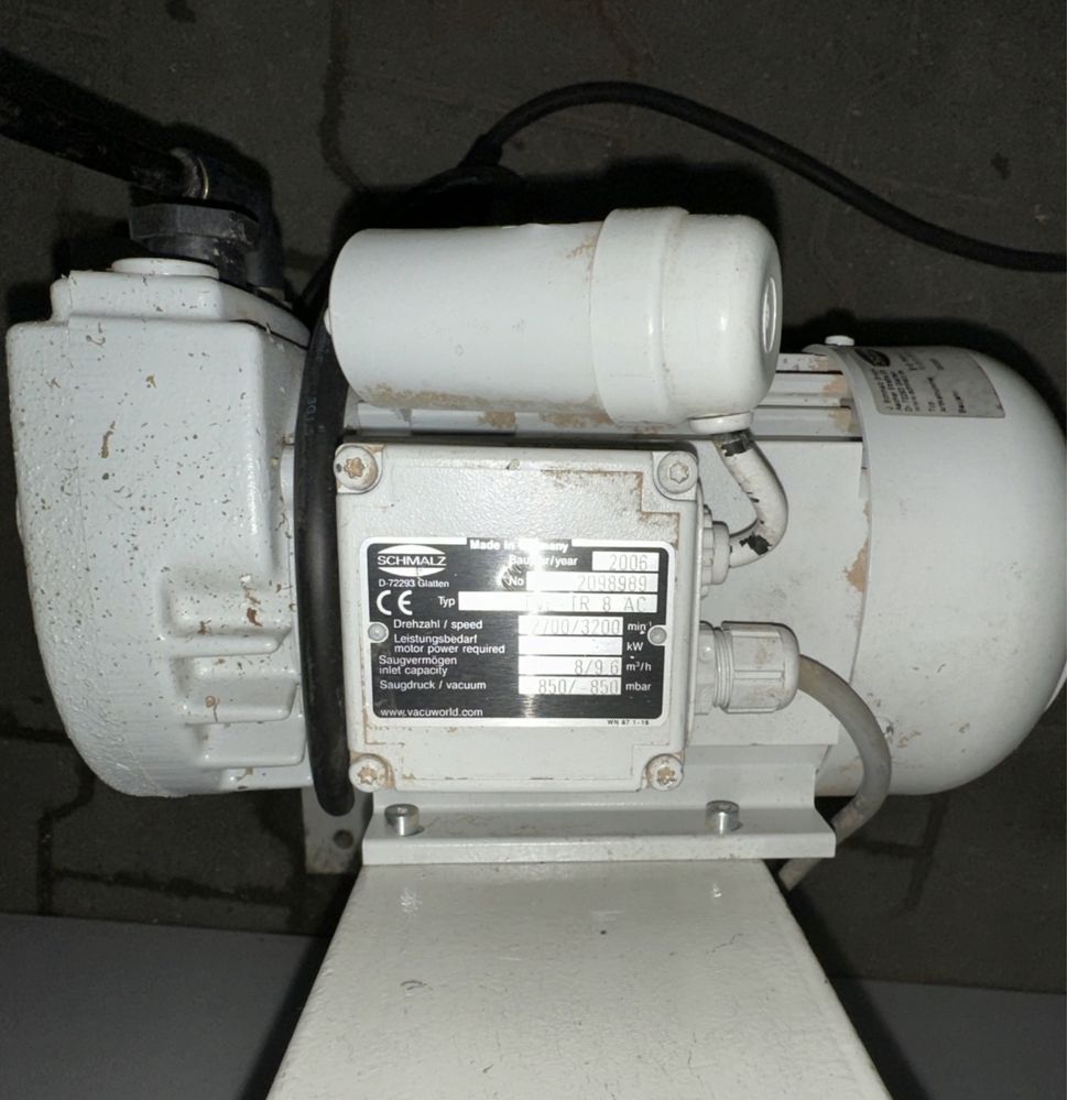 Stół podciśnieniowy montażowy SCHMALZ pompa vacum