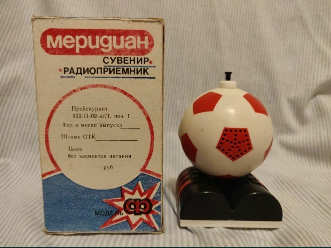 Радиоприёмник сувенир Меридиан СССР
