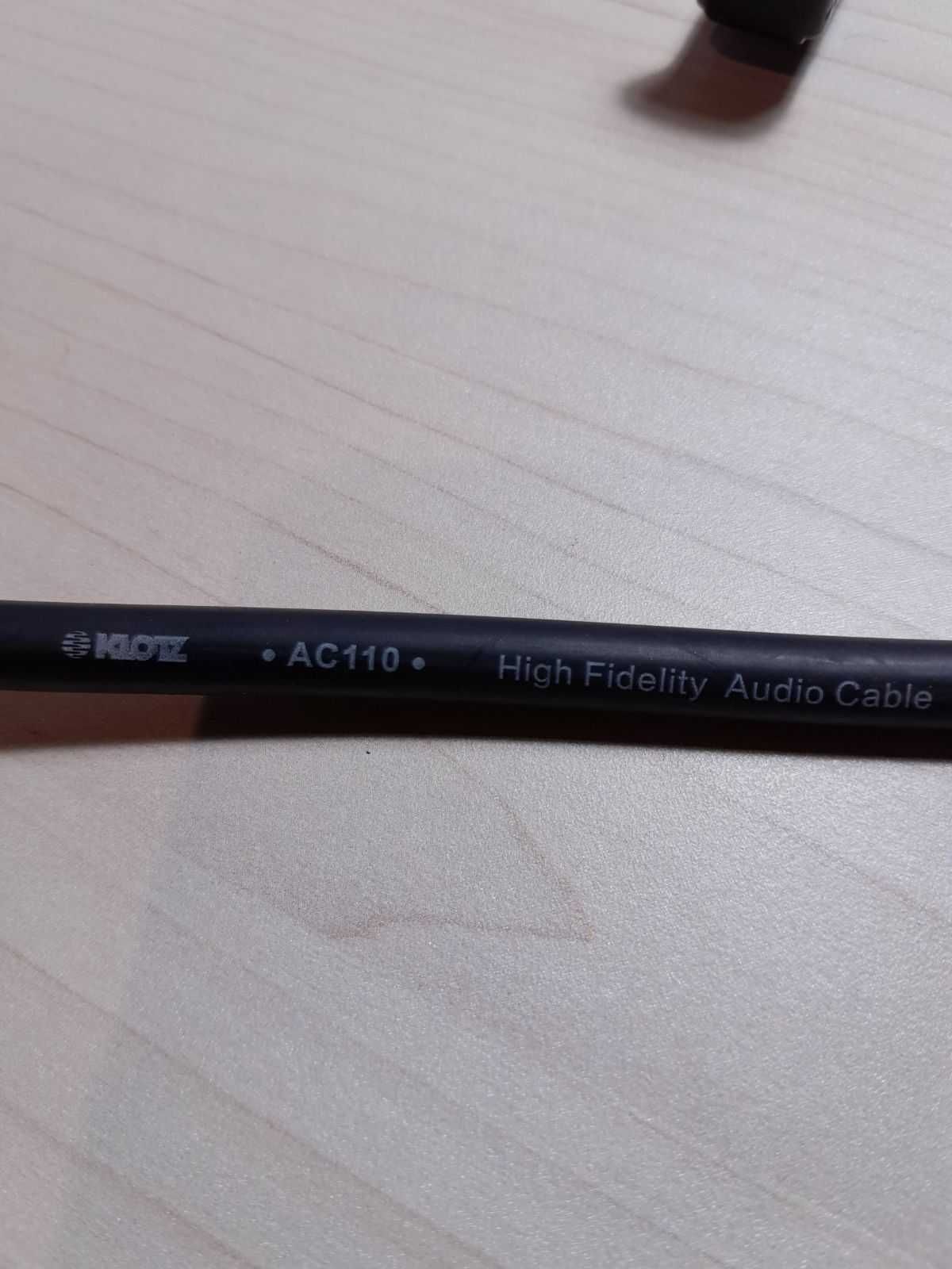 kabel Klotz AC110 3 metry