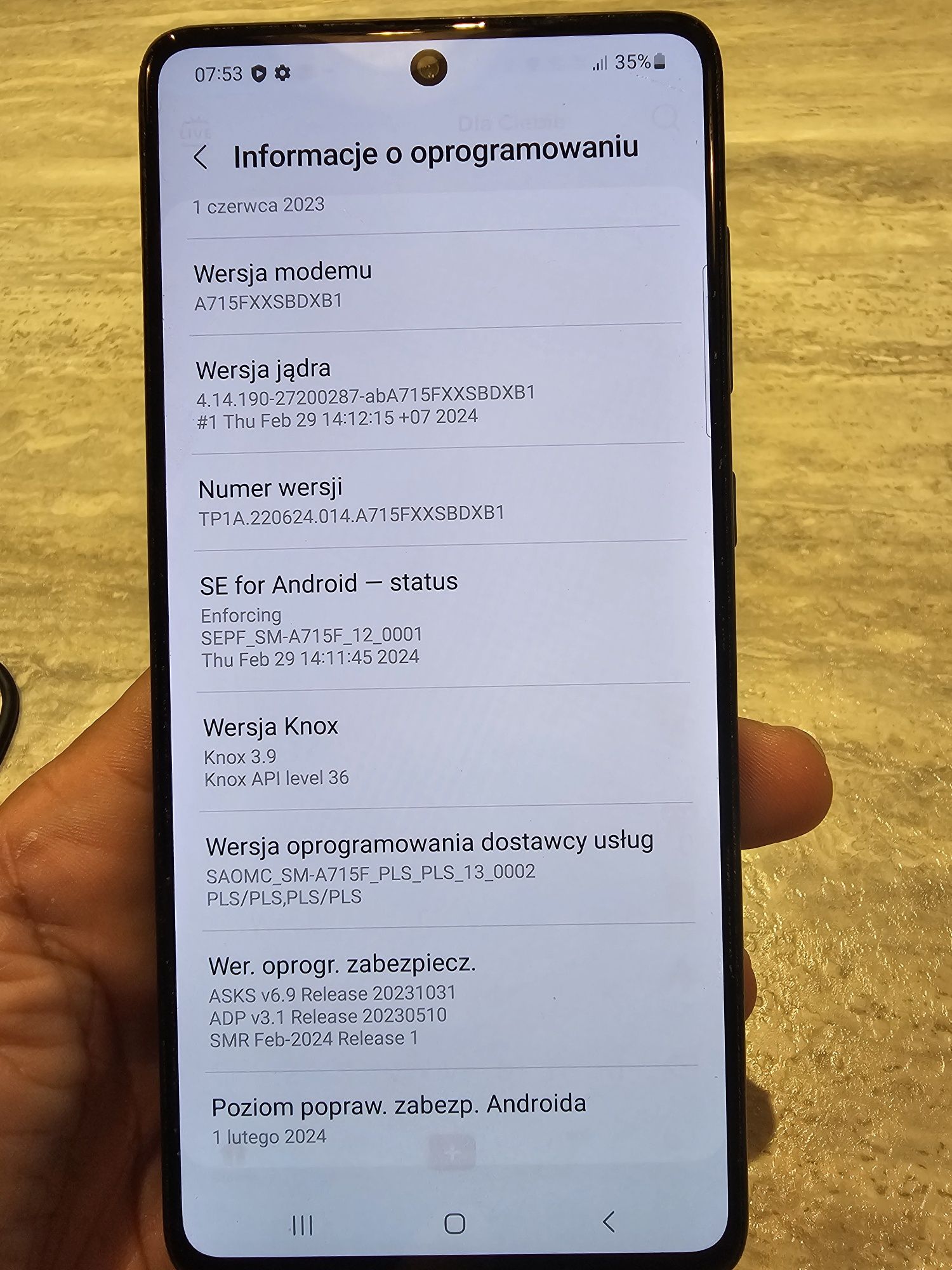 Samsung Galaxy A71 6/128 dual sim SM-A715F/DS Blue + 2x szkło ochronne