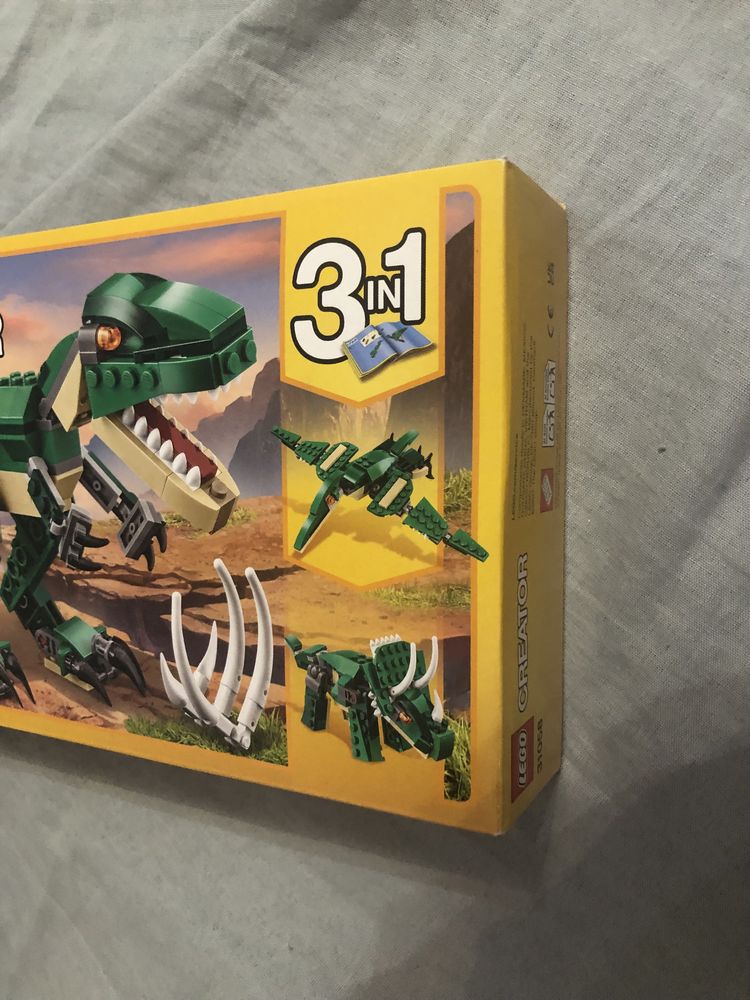 Lego dinozaur plus lego city badacz dzungli nowe