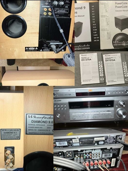 Technics музыкальный центр+ колонки Sony