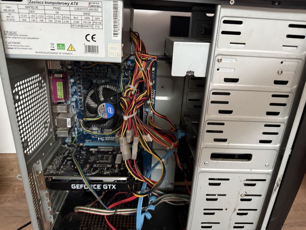 Komputer stacjonarny. Intel 2600k gtx 1650 8gb ddr
