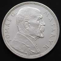 Czechosłowacja 10 koron 1928 - Masaryk - srebro