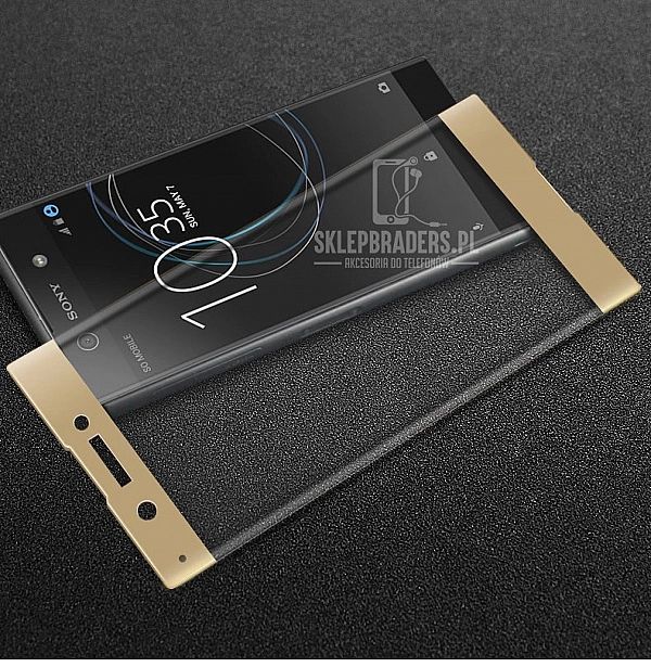Szkło Hartowane 3D Cały Ekran Sony Xperia Xa1 Full