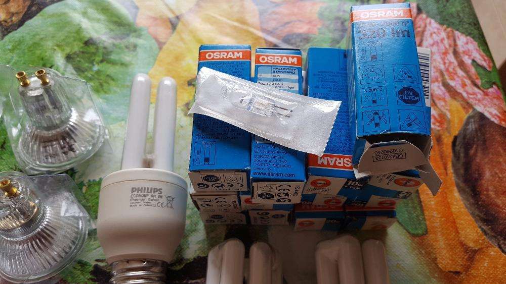 Kit lâmpadas de diversos tipos - Tudo a funcionar