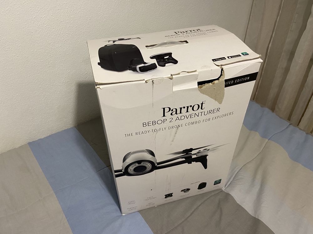 Drone PARROT Bebop II (Full HD - Autonomia: Até 25 min - Branco)