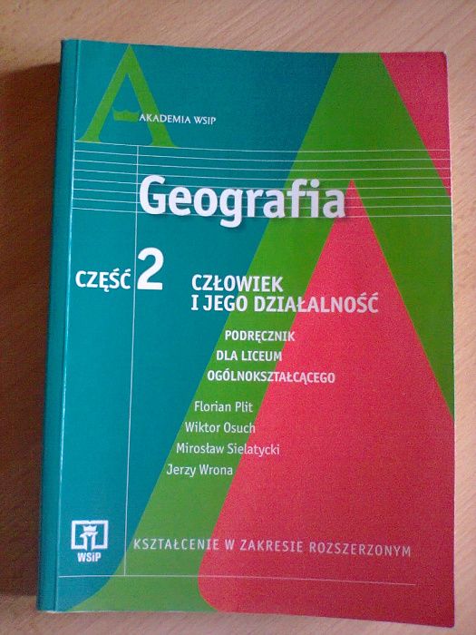 Geografia cz. 2 Człowiek i jego działalność