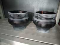 Vasos de pendurar em barro