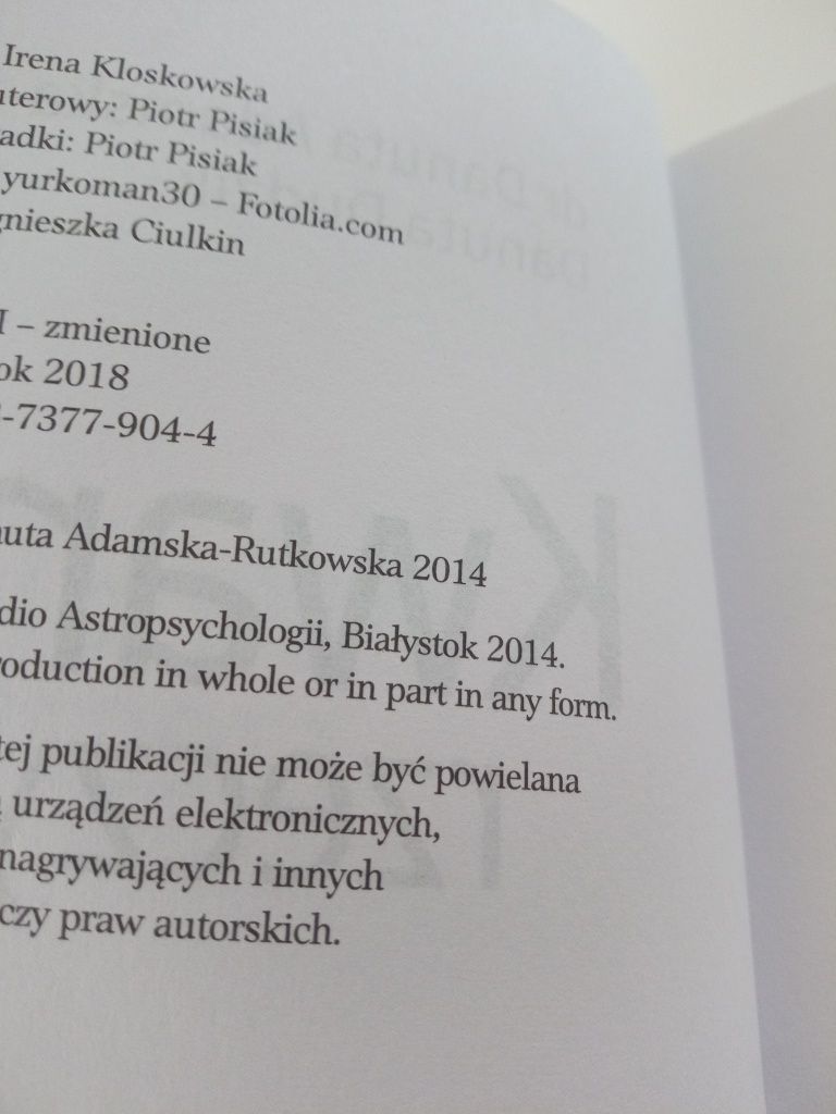 Kwantowa rzeczywistość Danuta Adamska-Rutkowska, Danuta Dudzik