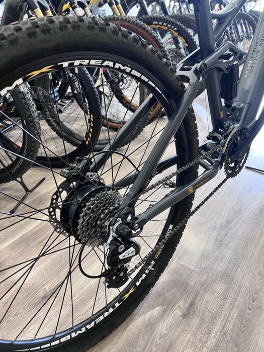 Bicicleta eletrica MOMA E-MTB Suspensão Total 29”