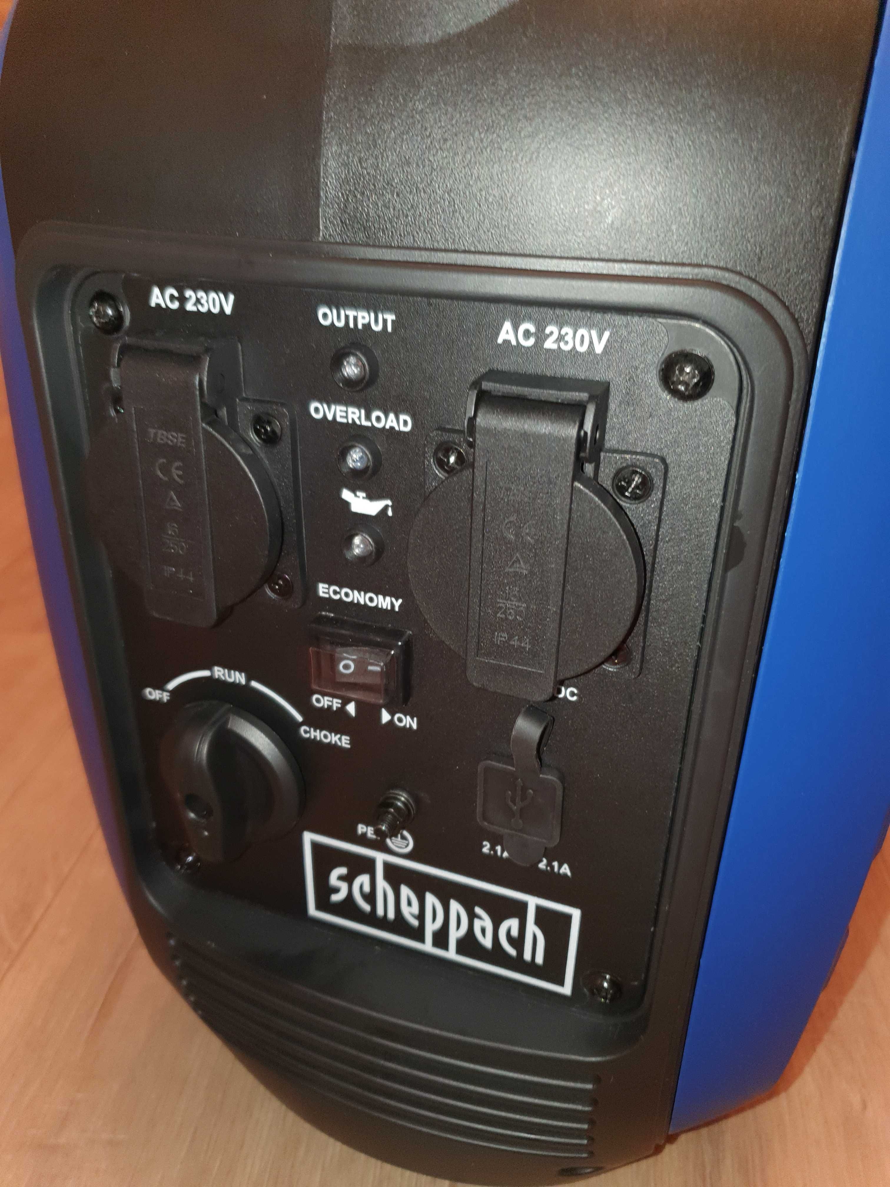 SCHEPPACH SG2500i 1,6 kW інверторний генератор,допомога з підключенням
