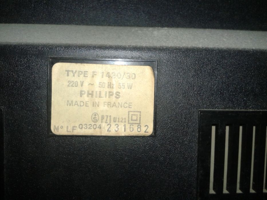 Gramofon Philips F1420/30 radio stereo kasety głośniki klasyk na winyl