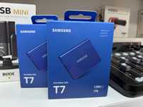 Samsung Portable SSD T7 1TB Indigo Blue MU-PC1T0H Магазин
