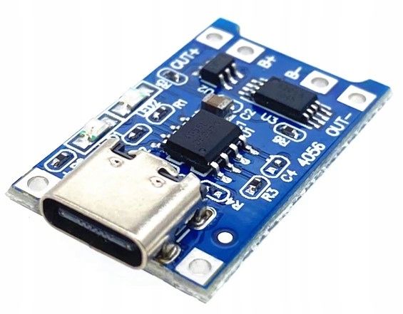 Ładowarka TP4056 USB-C 18650 Li-ion
