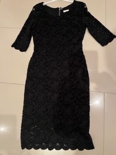 Sukienka koronkowa czarna