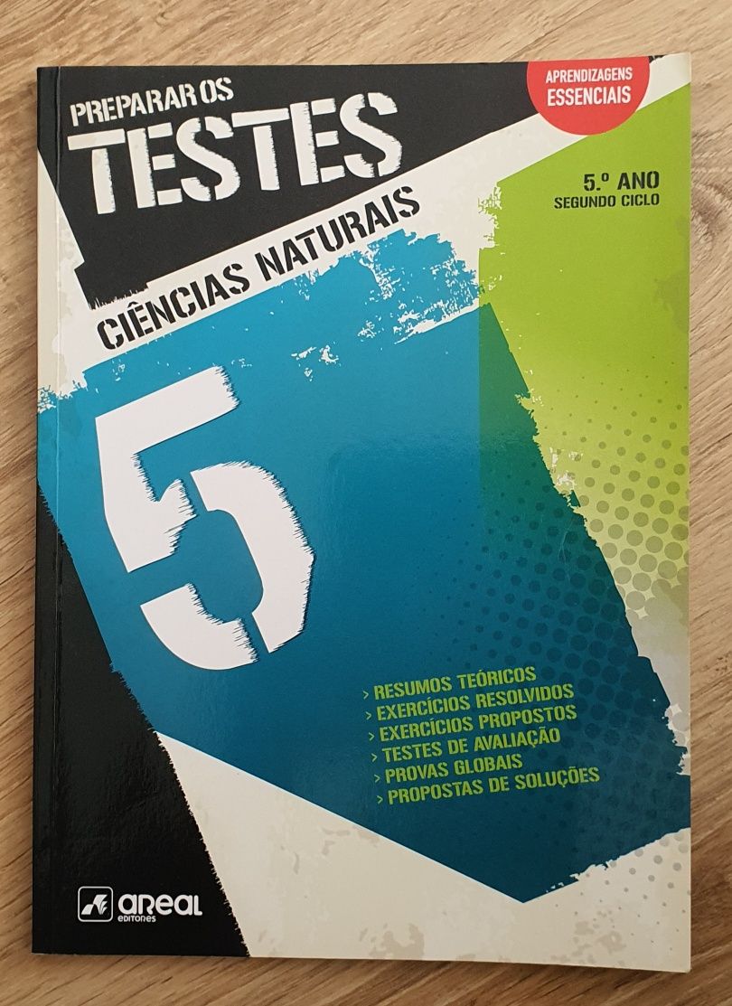 Livros de preparação de testes 5° ano