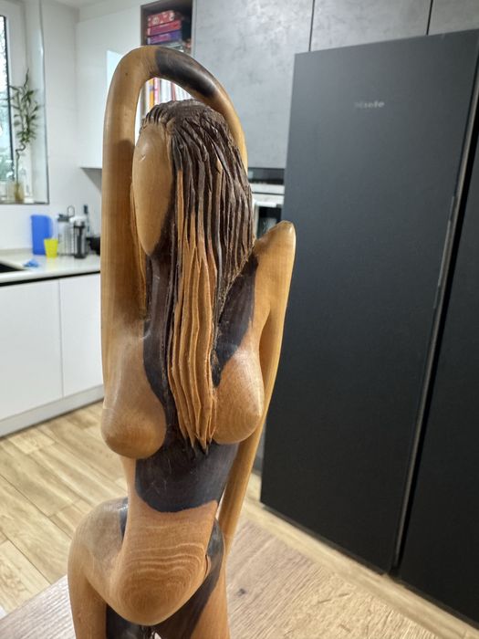 Escultura em madeira arte africana