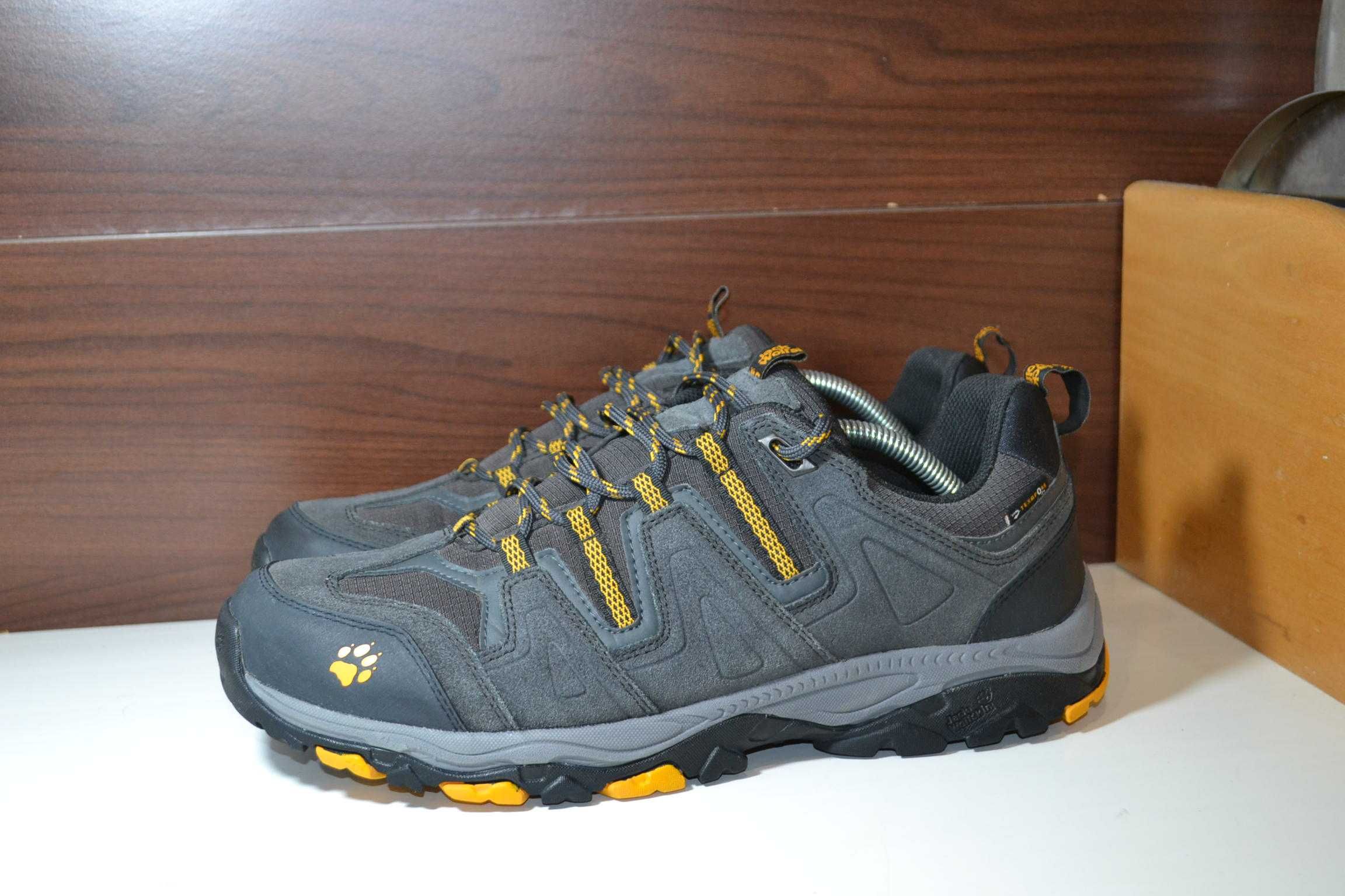 jack wolfskin 45.5р ботинки тактические кожаные берцы texapore