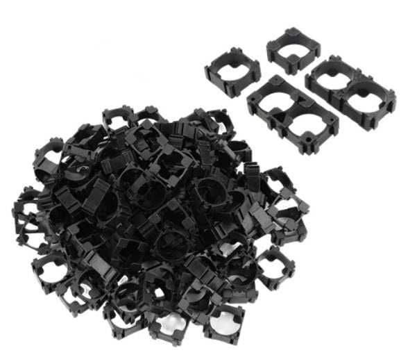 Холдер клипса крепление держатель с выводами для аккумуляторов 18650