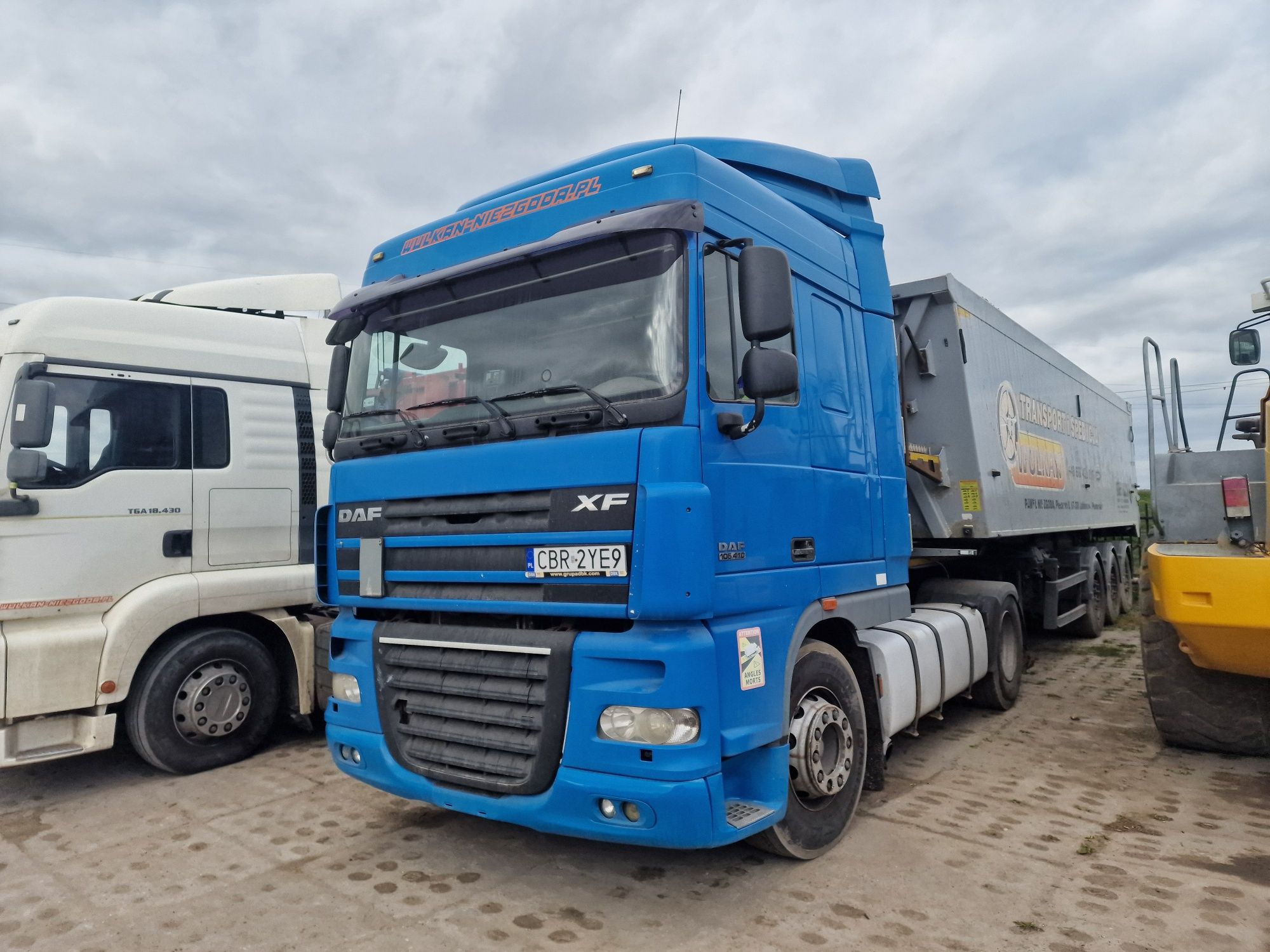 DAF XF 105 standard hydraulika
