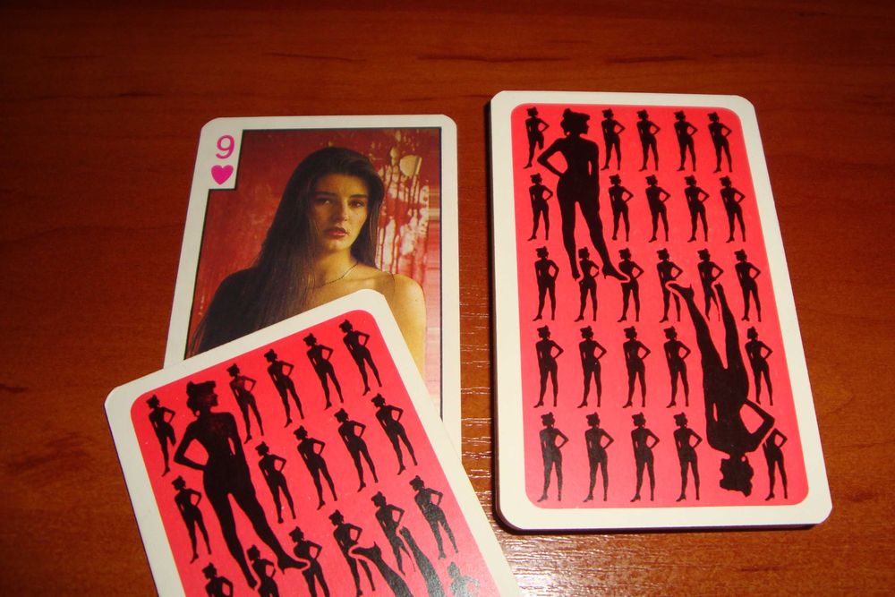 Игральные карты Девушки, ГДР