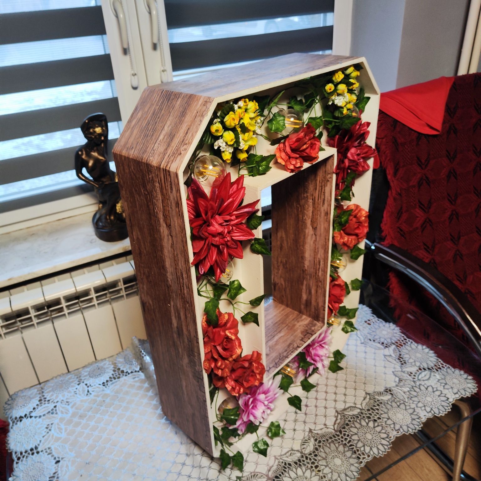 Napis LOVE na wesele, dekoracja LED, kwiaty sprzedam