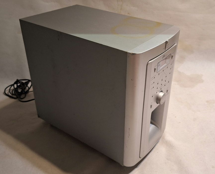 Subwoofer aktywny do kina domowego DK Digital AS-60 srebrny