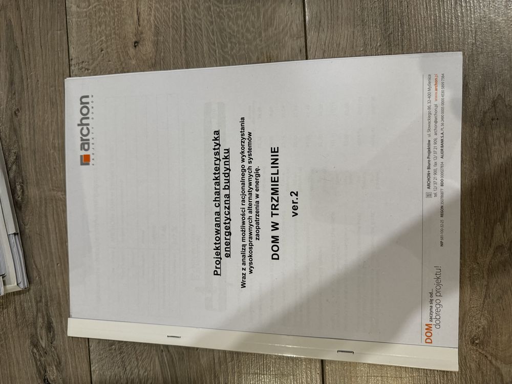 Projekt domu ,,Dom w trzmielinie vol 2’’ Archon z dodatkami