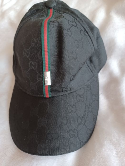 Czapka z daszkiem logo Gucci regulowana