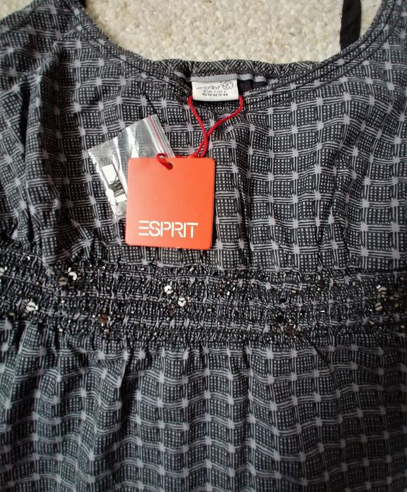 Esprit boho top na ramiączkach rozmiar 42