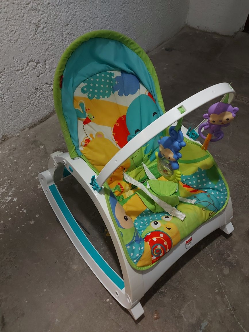 Fisher Price, Fotelik/Bujaczek, Od niemowlaka do przedszkolaka