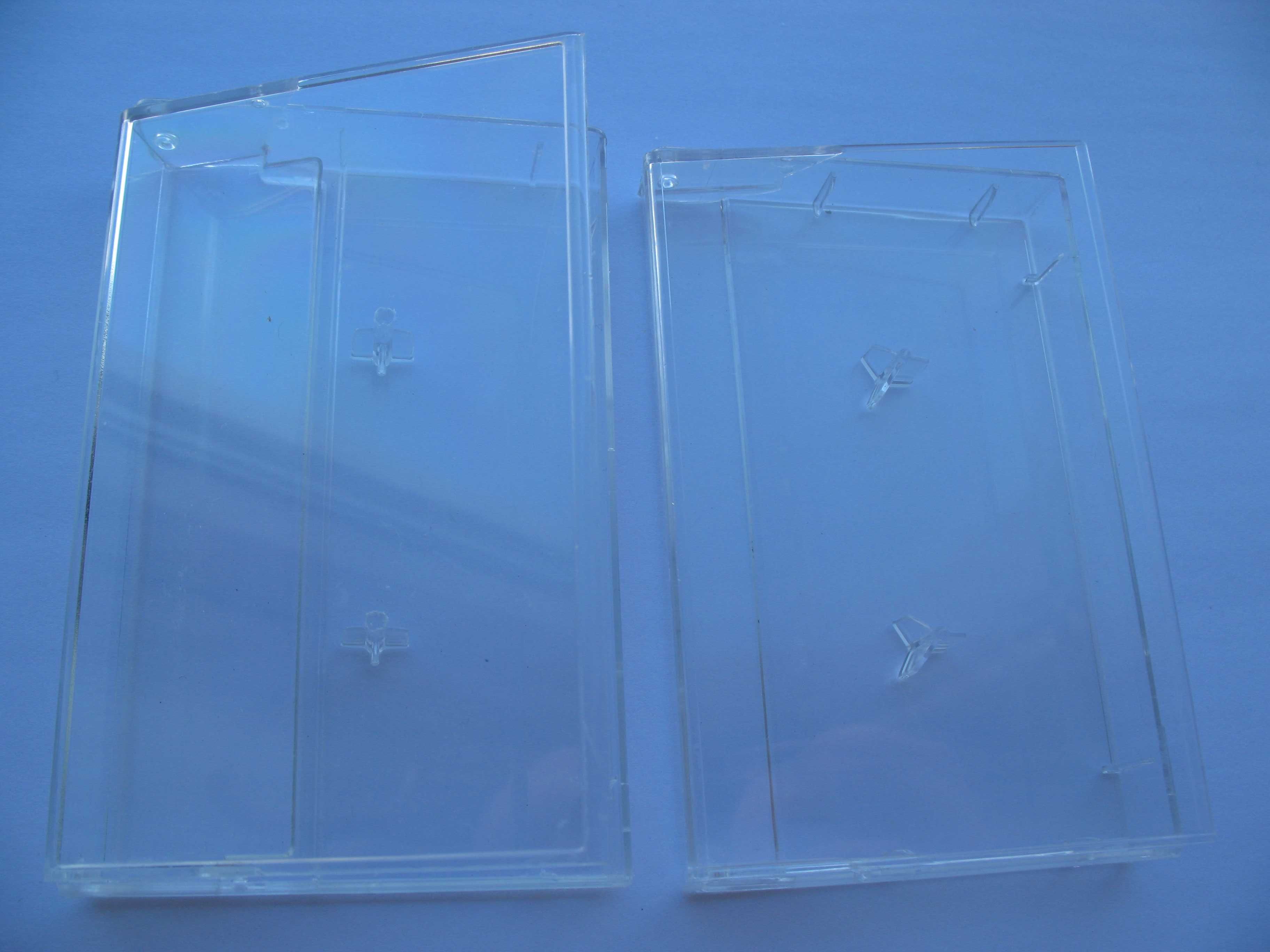 TAPE BOX clear slim прозрачные новые слимовые коробки под кассеты МС