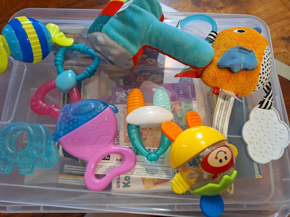 Okazja grzechotki, mini zabawki dla dziecka