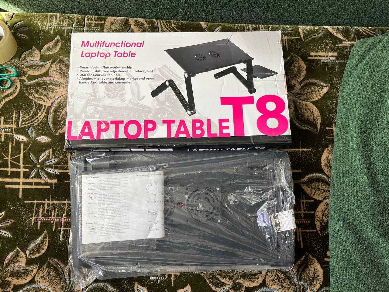 Стіл для ноутбука, розкладний, багатофункціональний. Laptop Table T8