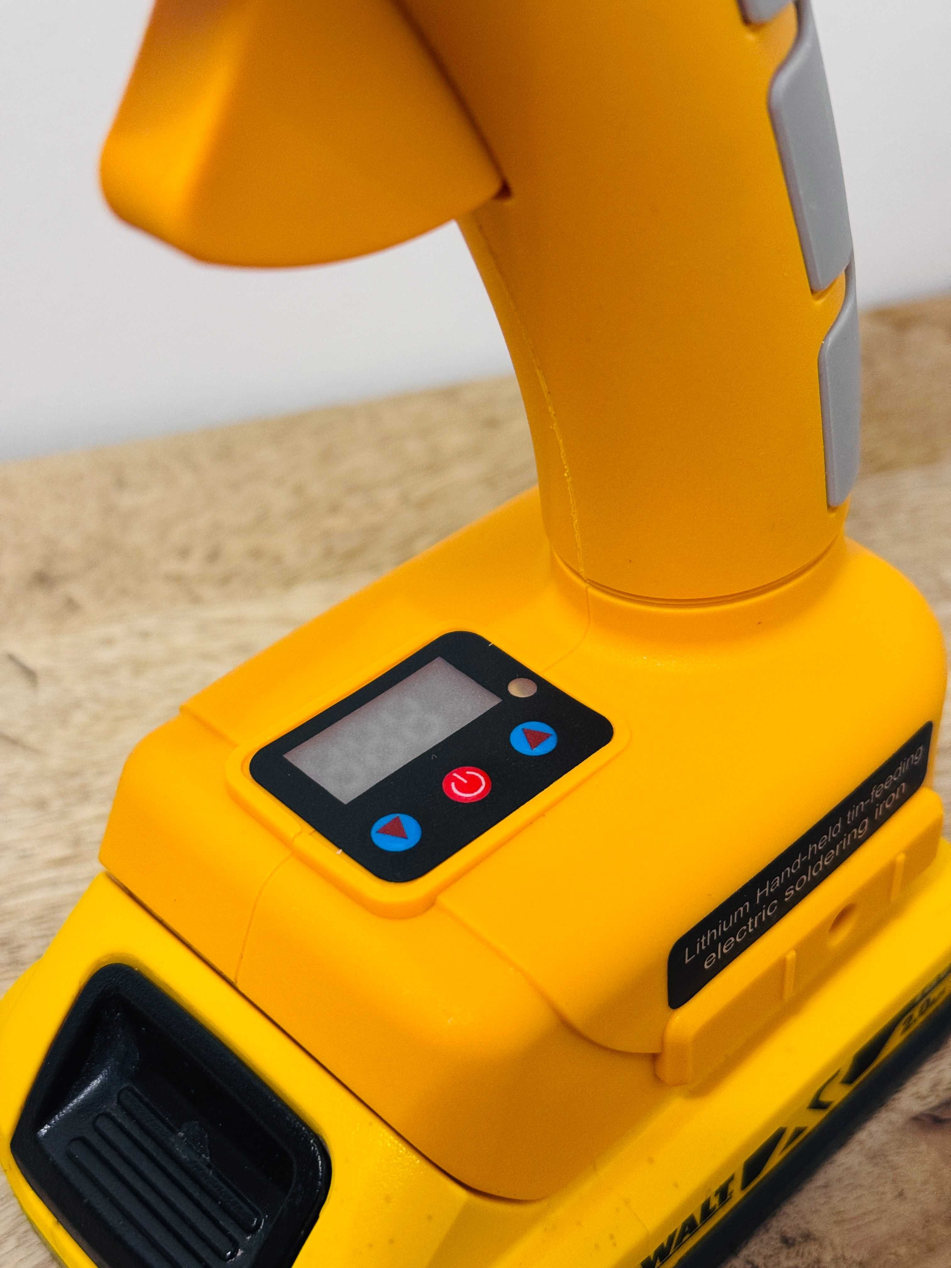 Pistolet Lutowniczy Pasuje Na Aku Dewalt - Automatycznie Podaje Cyne