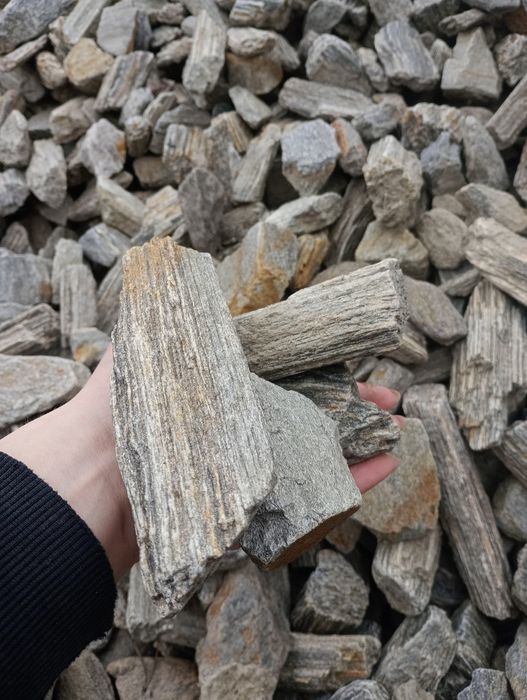 Kora kamienna gruba fr. 40-60, kamień ozdobny kruszywo do ogrodu