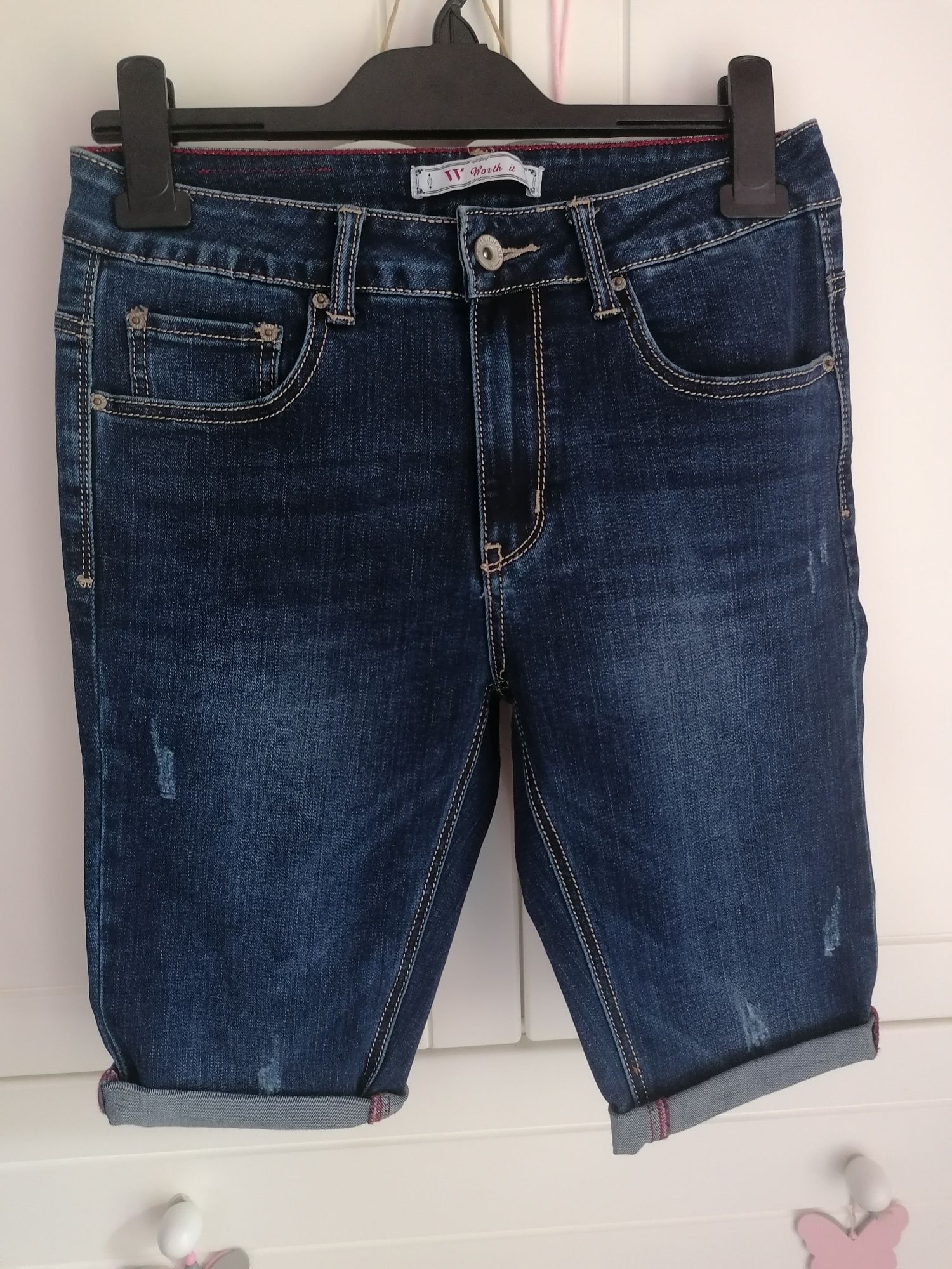 Spodenki jeansowe/bermudy r.36 Born2be