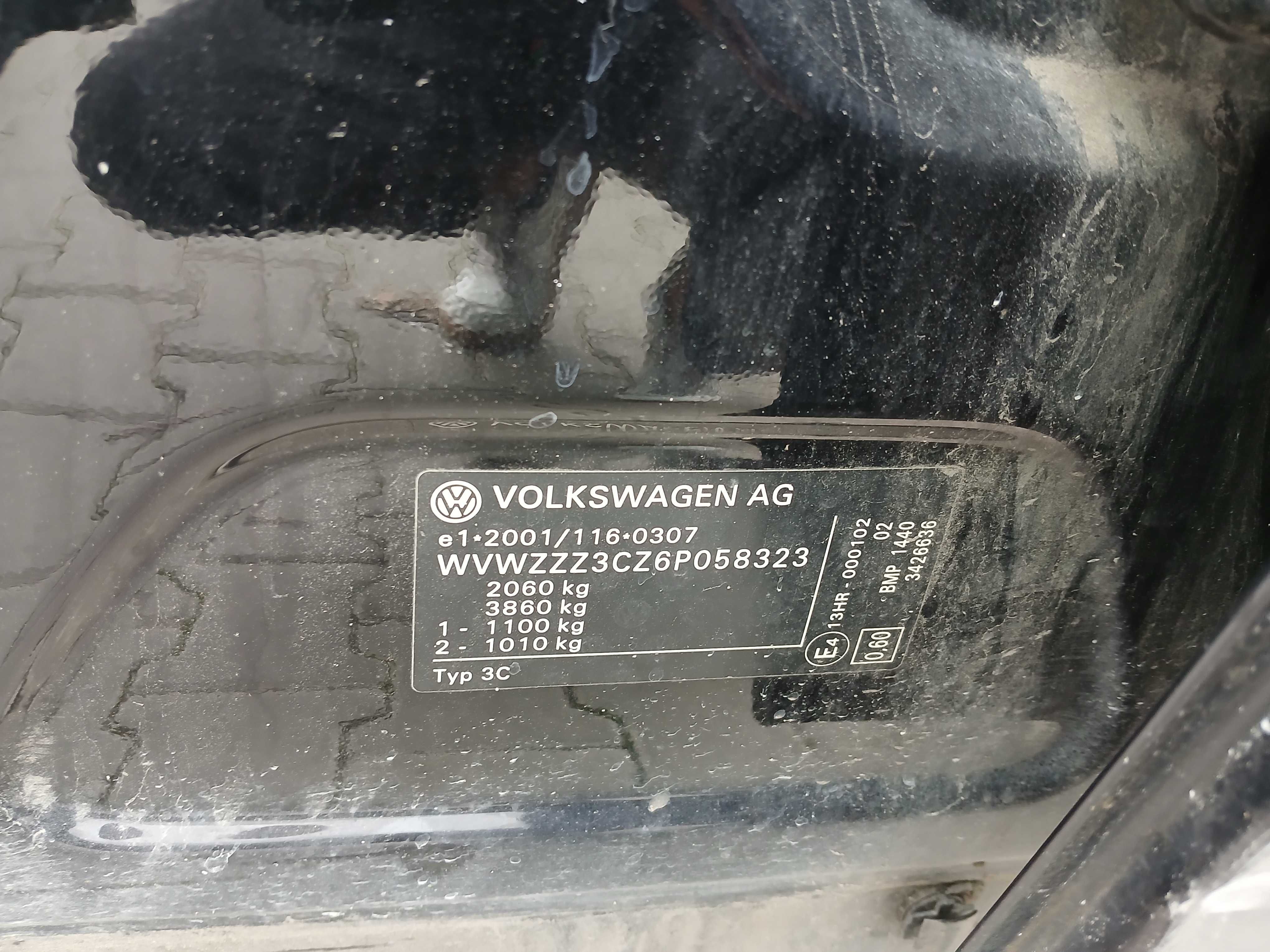 VW Passat 2.0 tdi 2005 - USZKODZONY