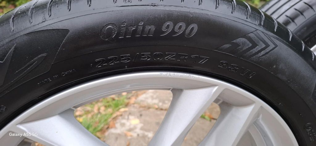 Koła letnie 17, opony z felgami 5x112, 225/50 R17