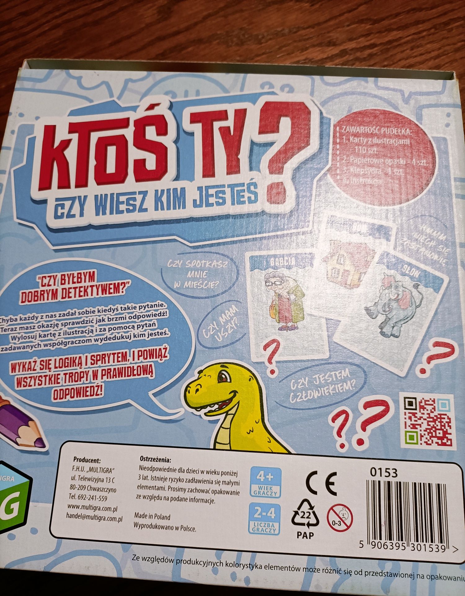 Gra Ktoś Ty? Stan dobry