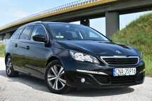 Peugeot 308 1.6HDI 12.2015r Panorama Kamera Cofania Pełen Serwis