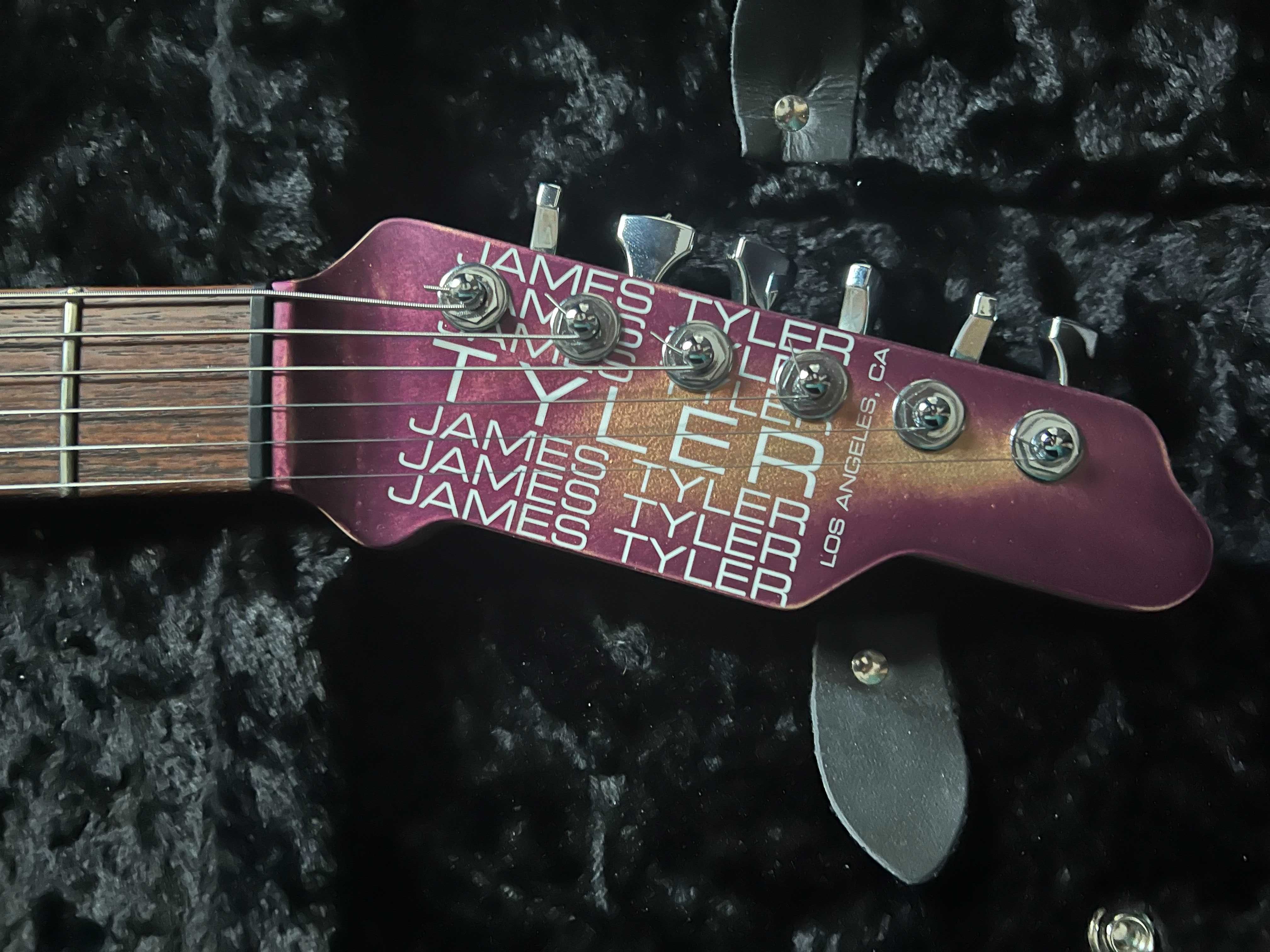 JAMES TYLER Classic USA Purple Shmear klasa Fender CS