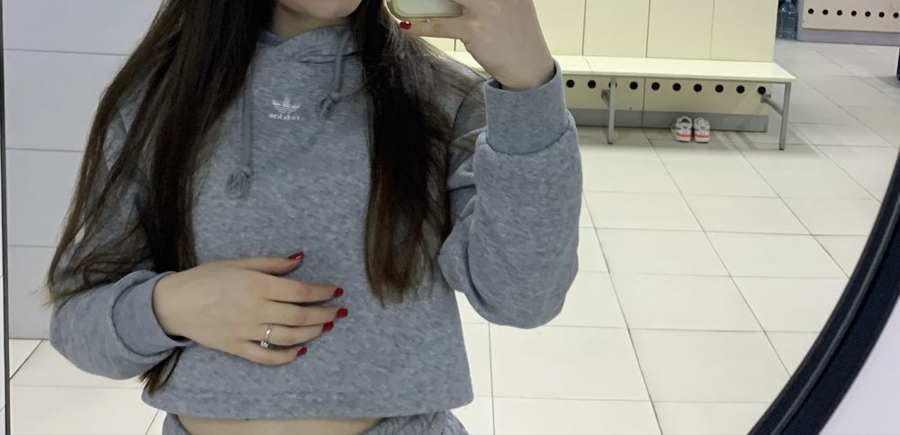 Худі , світшот, adidas укорочене оригінал