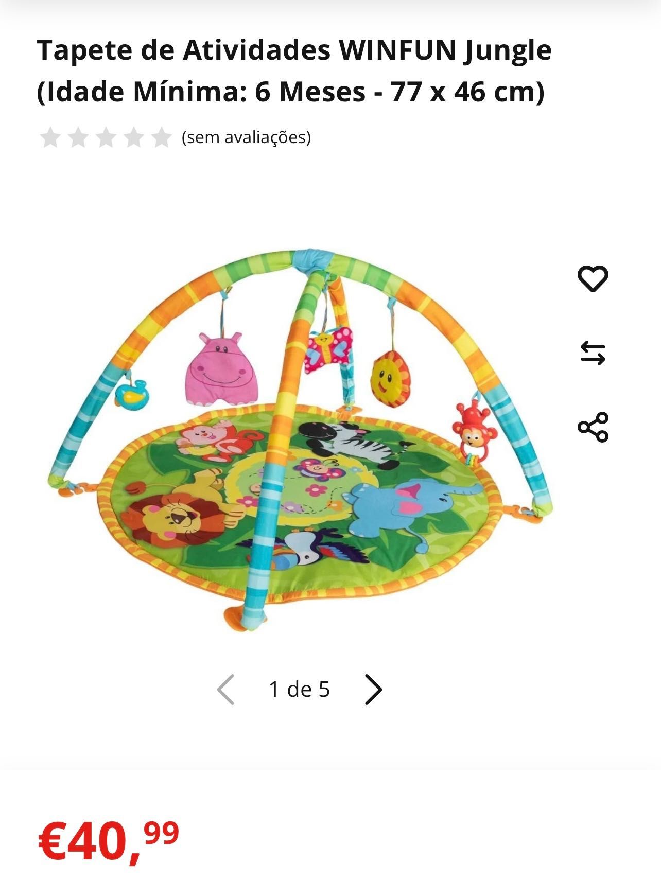 TAPETE Sensorial bebè + BOLA Guizo Montessori