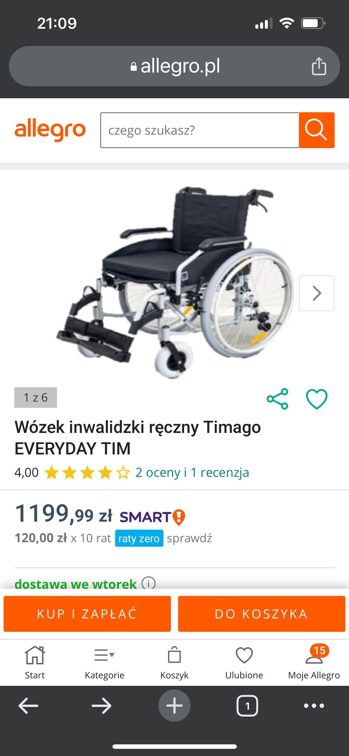 Wózek Inwalidzki