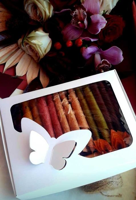 Смачна пастила без цукру. Подарункові набори пастили та фріпсів