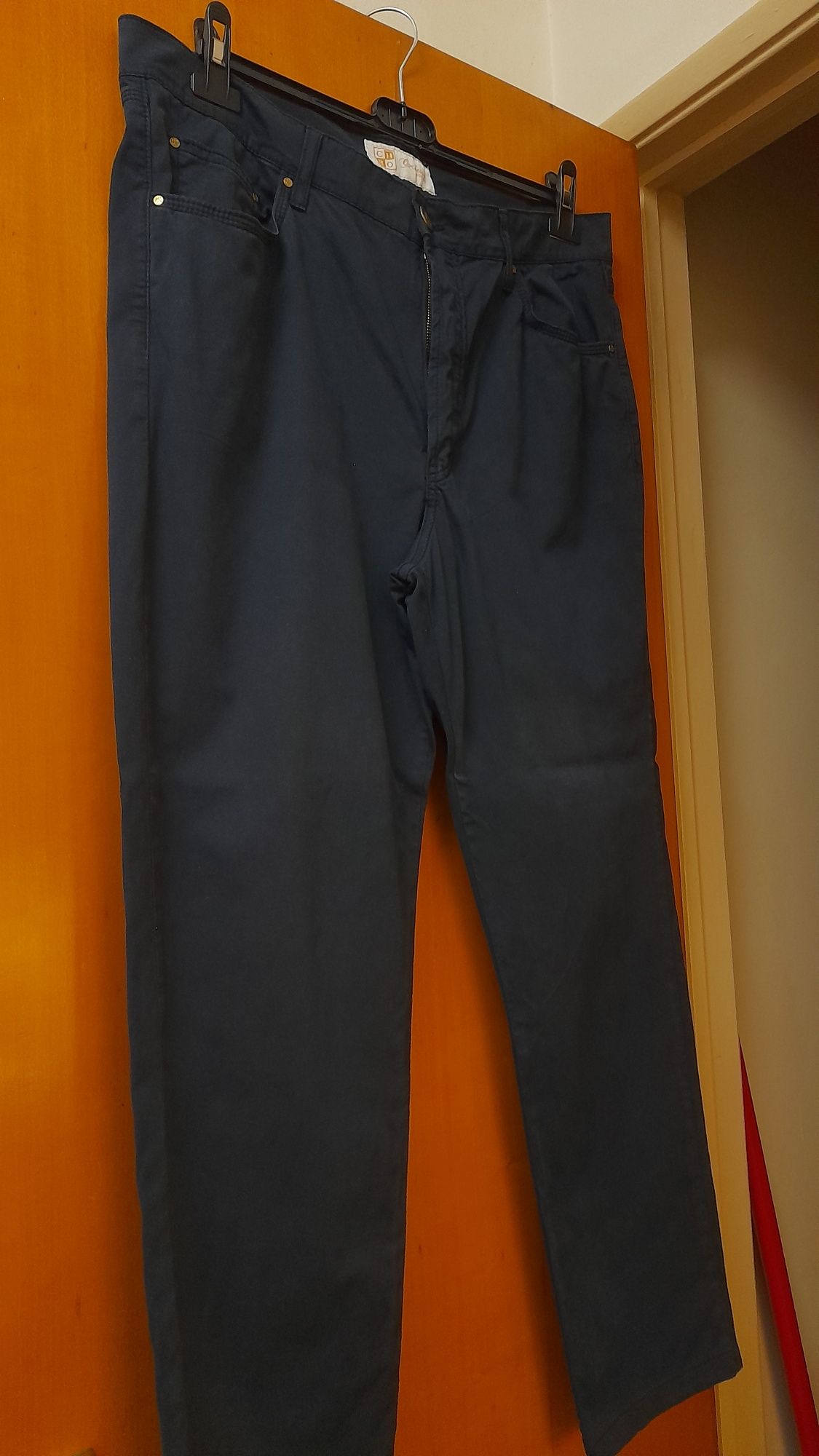 Calça Cocheiro Woman Slim azul escuro tamanho 48 - ÚLTIMOS DIAS