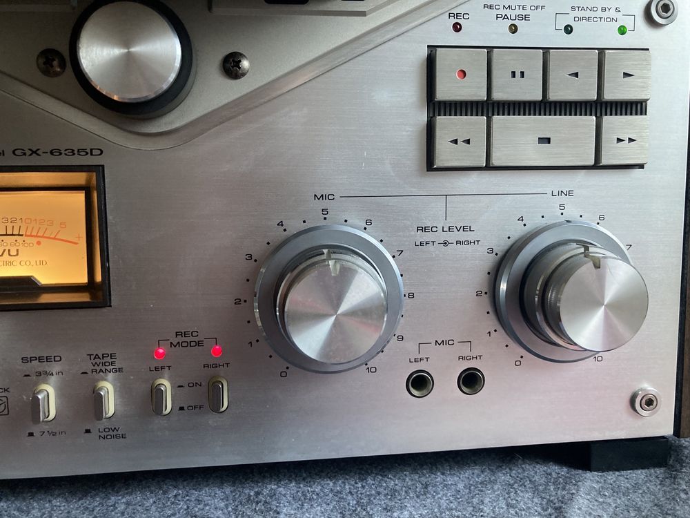 Akai GX 635D po serwisie! magnetofon szpulowy